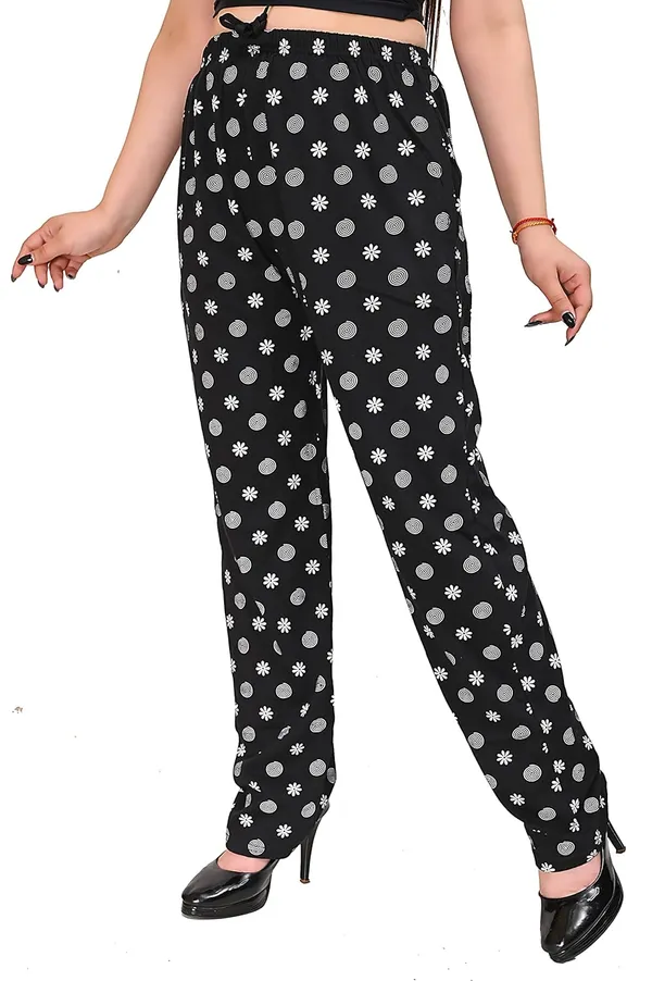 Red_And_Black_Cotton_Permium_Pyjama_Pant_For_Women