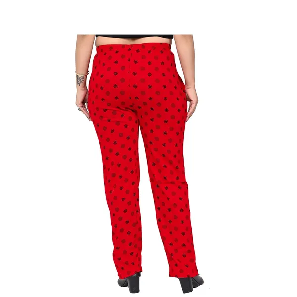 Red_And_Sky_Blue_Cotton_Permium_Pyjama_Pant_For_Women
