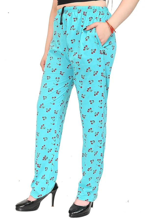 Navy_Blue_And_Sky_Blue_Cotton_Permium_Pyjama_Pant_For_Women