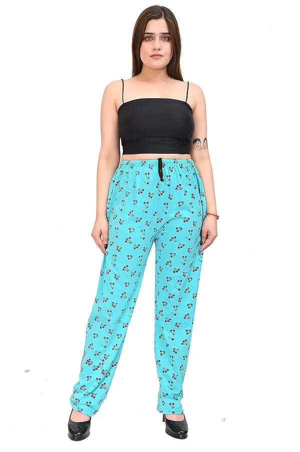 Navy_Blue_And_Sky_Blue_Cotton_Permium_Pyjama_Pant_For_Women