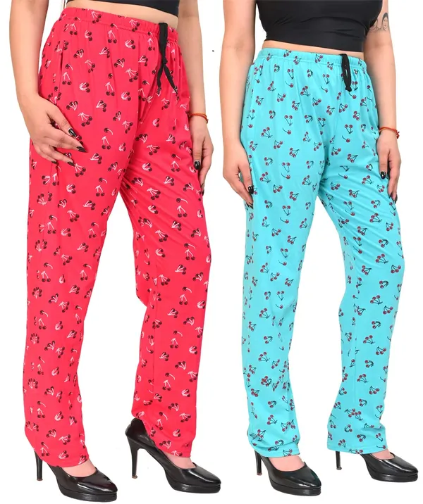 Pink_And_Sky_Blue_Cotton_Permium_Pyjama_Pant_For_Women