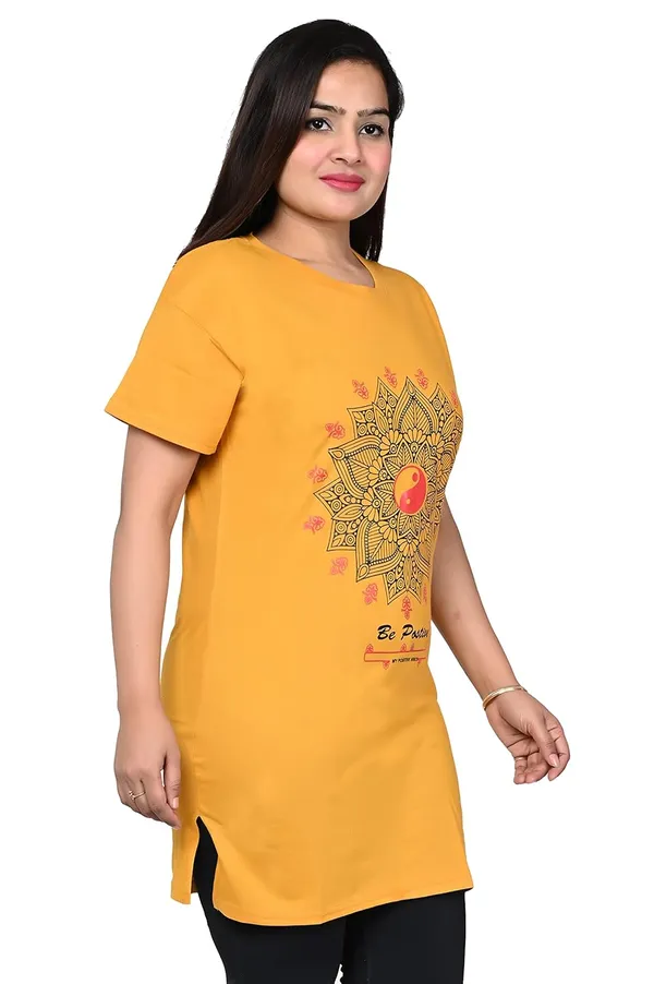 Multicolor_Cotton_Permium_Polo_T-Shirt_For_Women