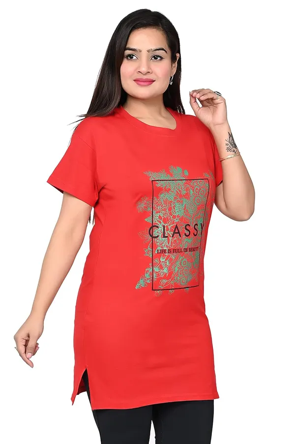 Multicolor_Cotton_Permium_Polo_T-Shirt_For_Women