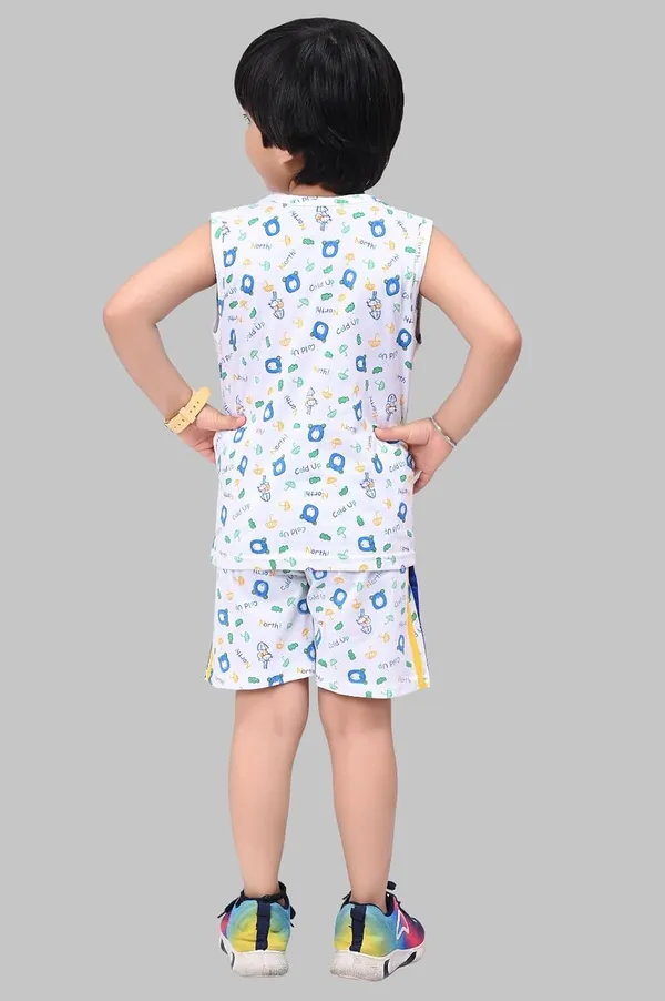 White_Cotton_Permium_Sleepwear_Set_For_Boys
