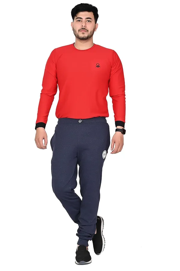 Grey_And_Blue_Cotton_Permium_Track_Pants_For_Men