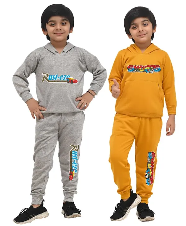 Grey_And_Yellow_Cotton_Blend_Permium_Sleepwear_Set_For_Baby_Boys