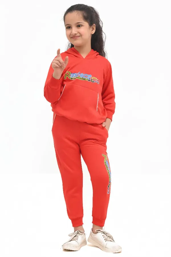 Red_Fleece_Cotton_Permium_Pajama_Set_For_Baby_Girls