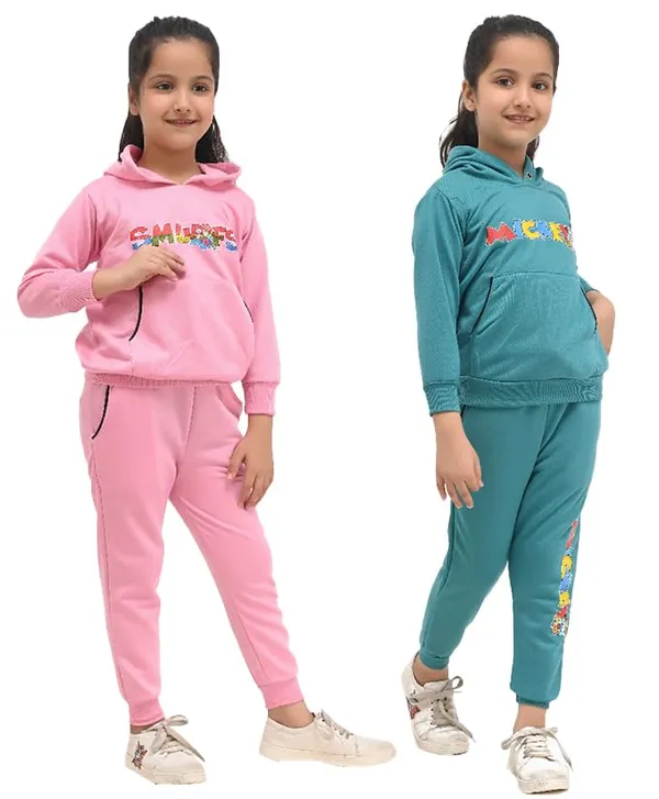 Green_And_Pink_Cotton_Blend_Permium_Sweatshirt_Set_For_Baby_Girls
