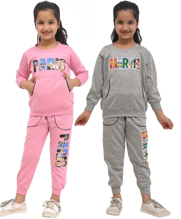 Grey_And_Pink_Cotton_Blend_Permium_Sweatshirt_Set_For_Girls