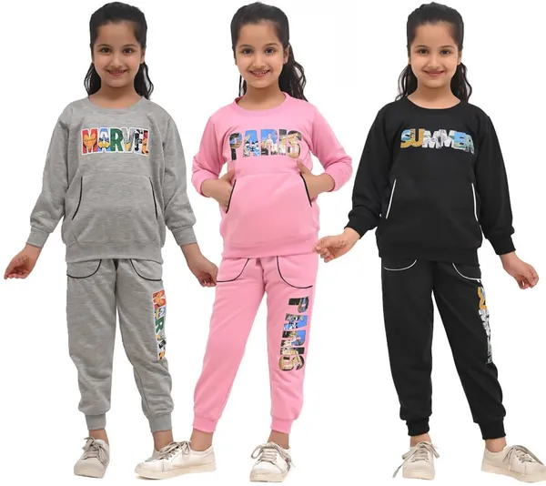 Multicolor_Cotton_Blend_Permium_Clothing_Set_For_Girls