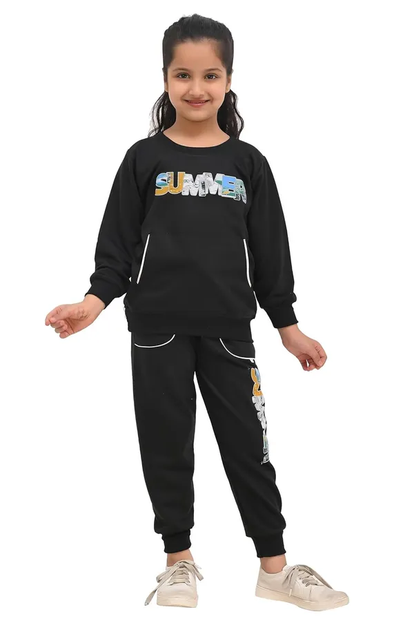 Black_Cotton_Blend_Permium_Clothing_Set_For_Girls