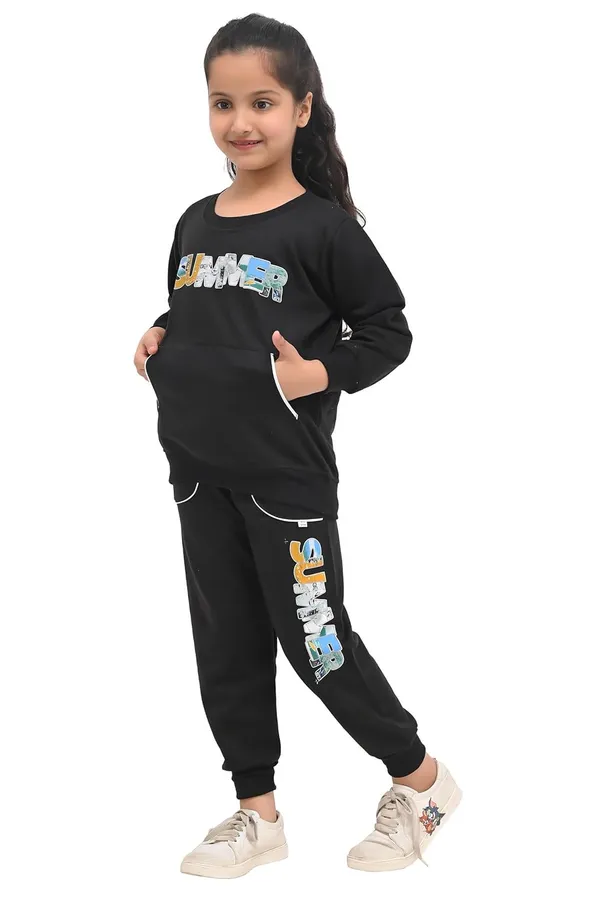 Black_Cotton_Blend_Permium_Clothing_Set_For_Girls