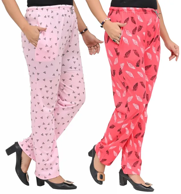 Pink_Cotton_Permium_Pyjama_Lower_For_Women