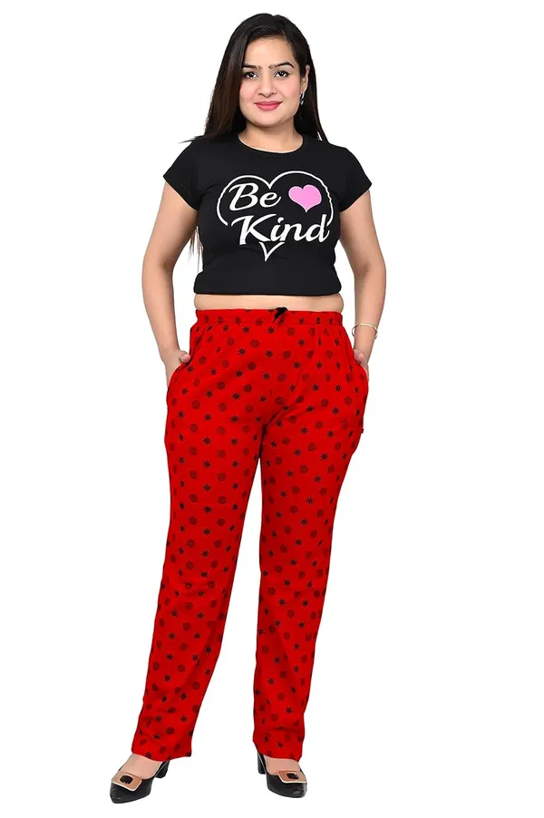 Navy_Blue_And_Red_Cotton_Permium_Pyjama_Lower_For_Women
