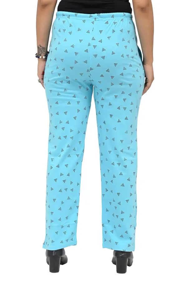 Navy_Blue_And_Sky_Blue_Cotton_Permium_Pyjama_Lower_For_Women