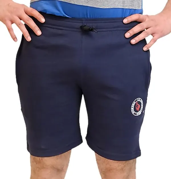 Navy_Blue_Cotton_Permium_Shorts_For_Men