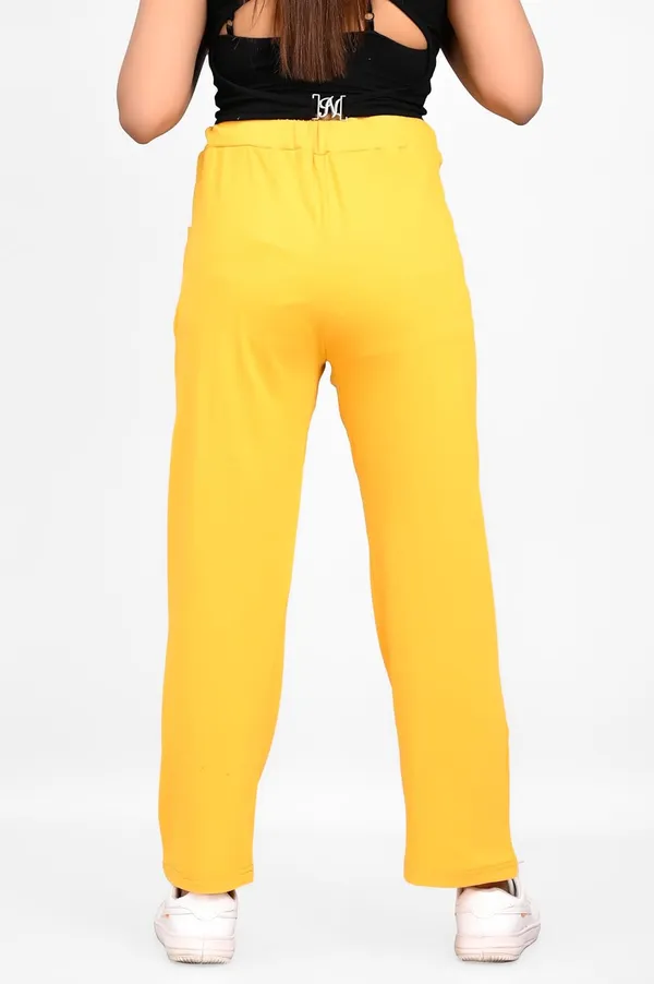 Yellow_Cotton_Permium_Pyjamas_For_Women