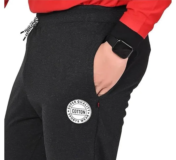 Black_Cotton_Blend_Permium_Joggers_For_Women