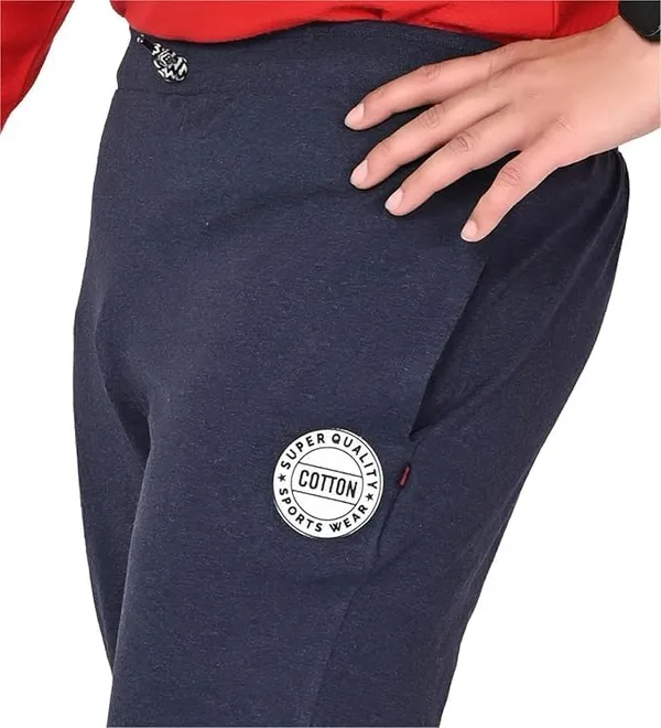 Blue_Cotton_Blend_Permium_Joggers_For_Women