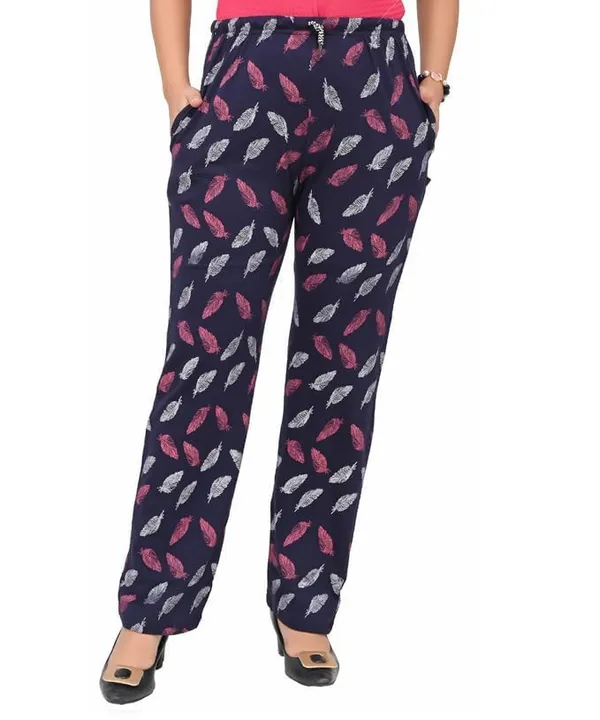 Navy_Blue_Cotton_Permium_Pyjama_Pants_For_Women