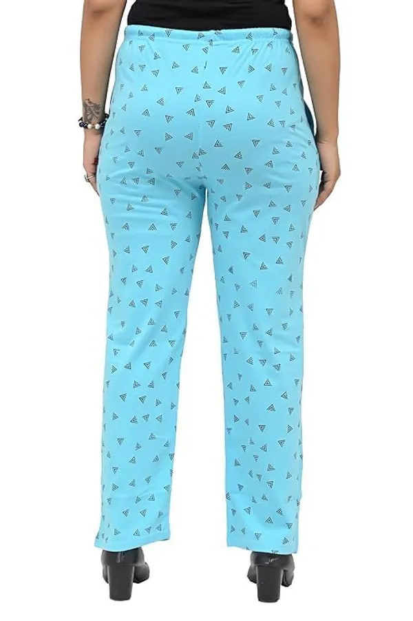 Sky_Blue_Cotton_Permium_Pyjamas_For_Women