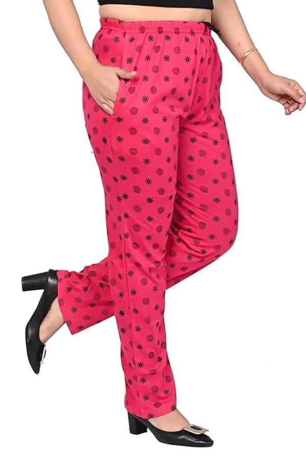 Pink_Cotton_Permium_Track_Pants_For_Women