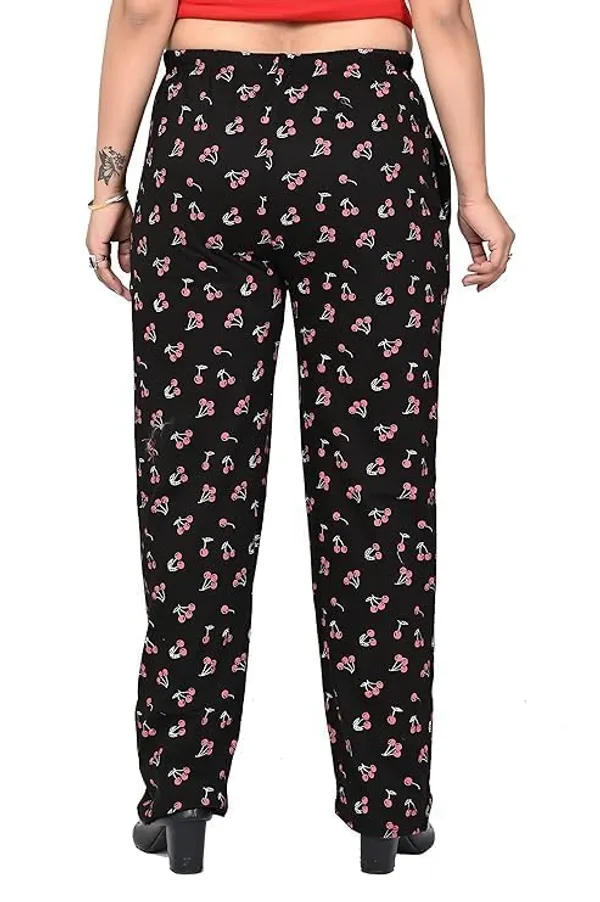 Black_Cotton_Permium_Lounge_Pants_For_Women