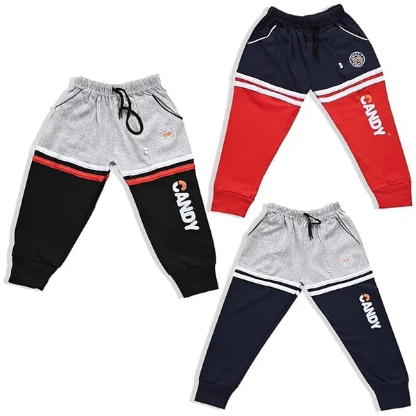 Multicolor_Cotton_Permium_Track_Pants_For_Unisex_Kids