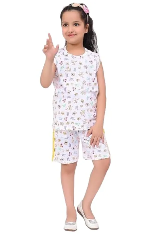 Yellow_Cotton_Permium_Night_Suit_For_Girls