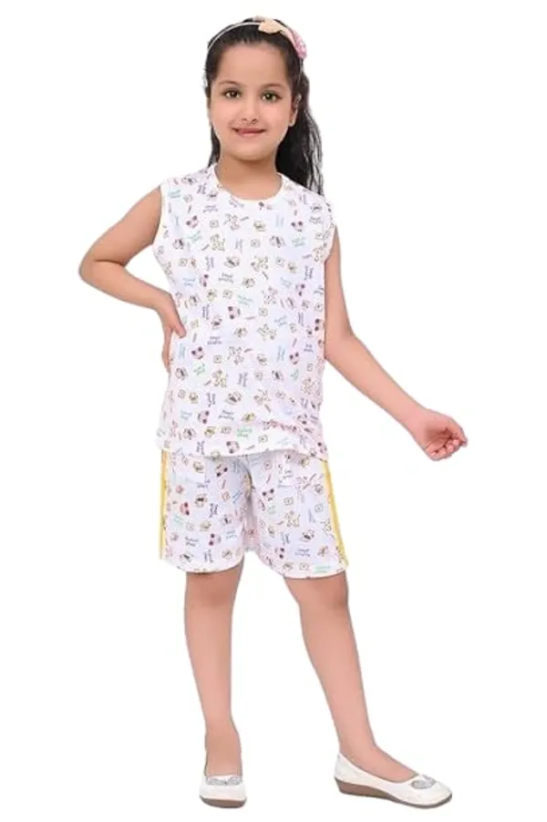 Yellow_Cotton_Permium_Night_Suit_For_Girls