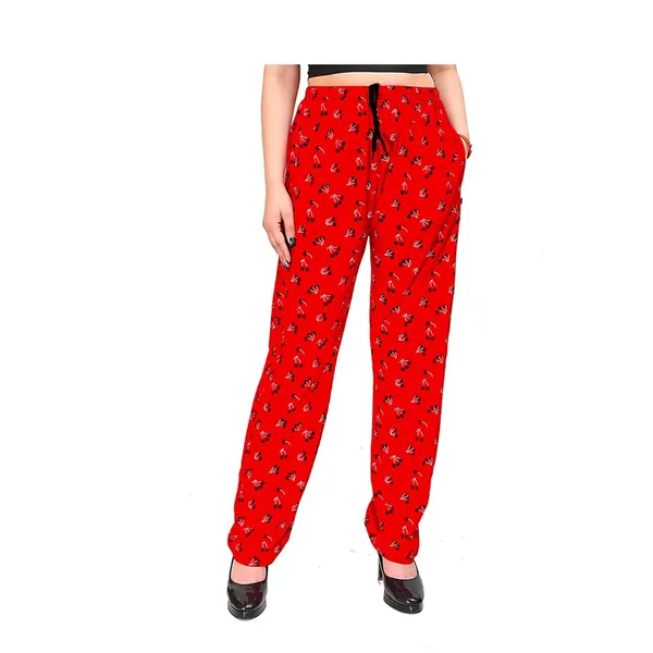 Red_And_Sky_Blue_Cotton_Permium_Track_Pants_For_Women