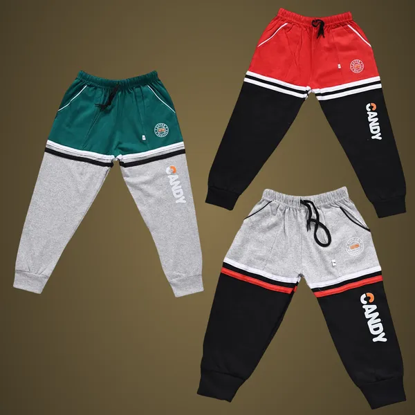 Multicolor_Cotton_Permium_Track_Pants_For_Unisex_Child