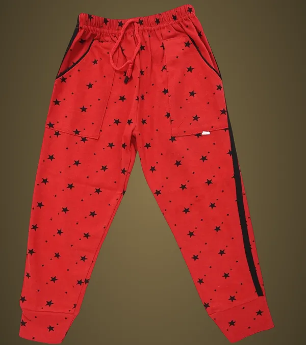 Multicolor_Cotton_Permium_Track_Pants_For_Unisex_Child