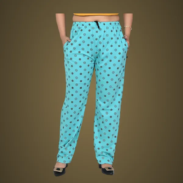 Sky_Blue_Cotton_Permium_Pyjama_Pant_For_Women