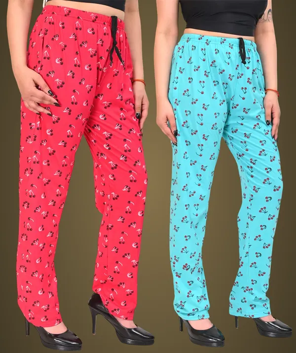 Pink_And_Sky_Blue_Cotton_Permium_Pyjama_Pant_For_Women