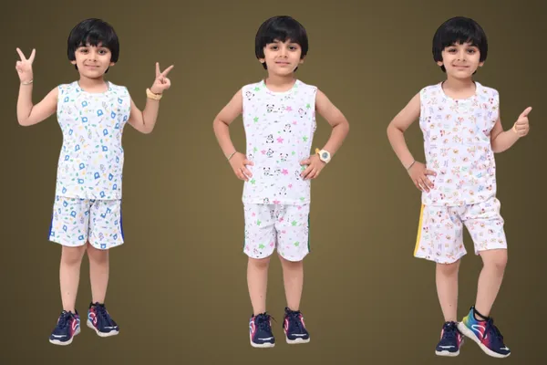 White_Cotton_Permium_Sleepwear_Set_For_Boys