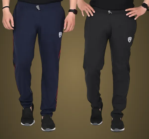 Navy_Blue_And_Black_Cotton_Permium_Track_Pants_For_Men