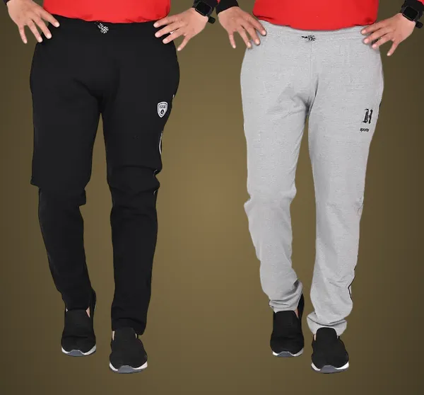 Black_And_Grey_Cotton_Permium_Track_Pants_For_Men