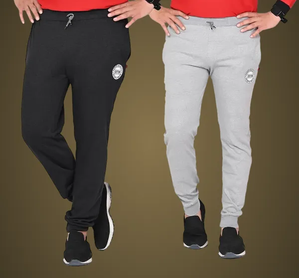 Grey_And_Black_Cotton_Permium_Track_Pants_For_Men