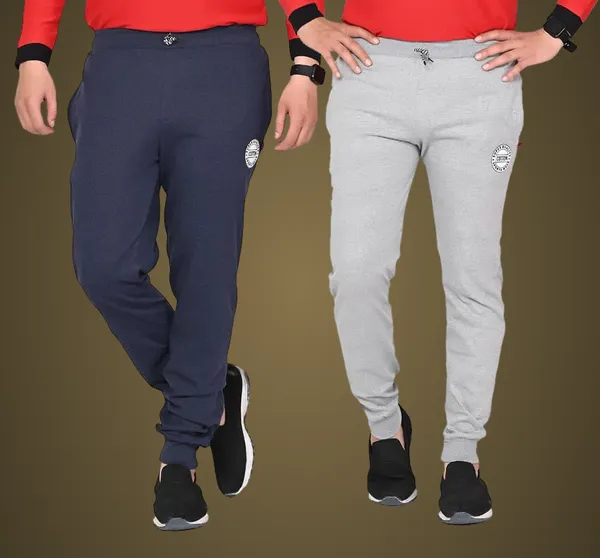 Grey_And_Blue_Cotton_Permium_Track_Pants_For_Men