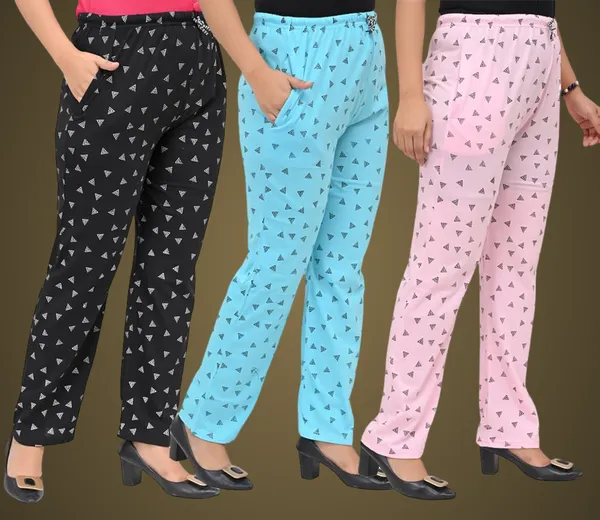 Multicolor_Cotton_Permium_Lounge_Pants_For_Women