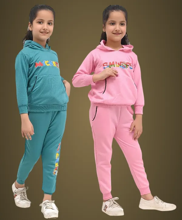 Green_And_Pink_Cotton_Blend_Permium_Sweatshirt_Set_For_Baby_Girls