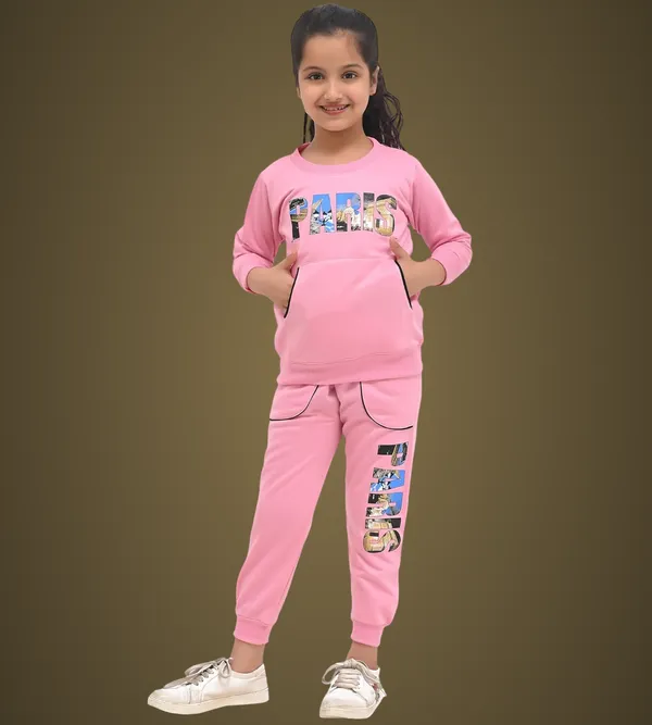 Pink_Cotton_Blend_Permium_Clothing_Set_For_Girls
