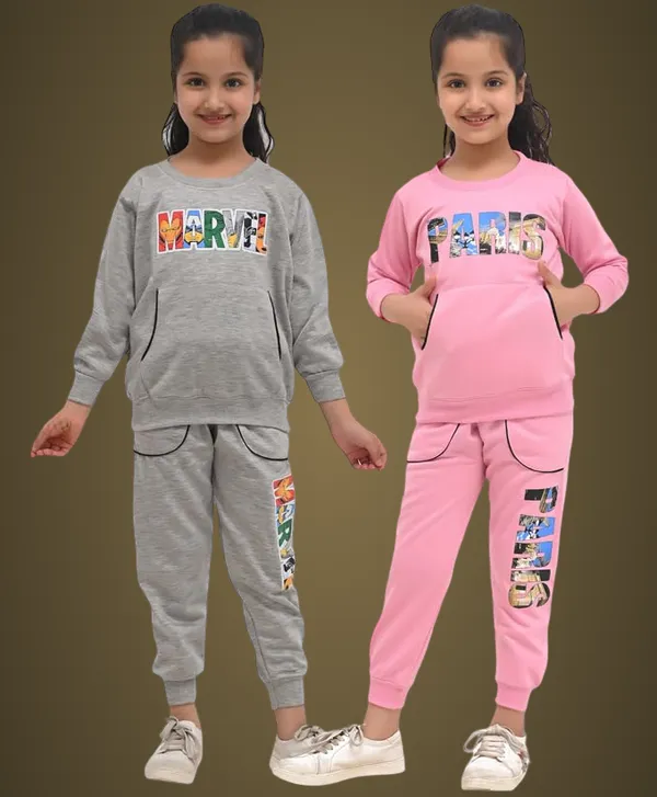 Grey_And_Pink_Cotton_Blend_Permium_Sweatshirt_Set_For_Girls