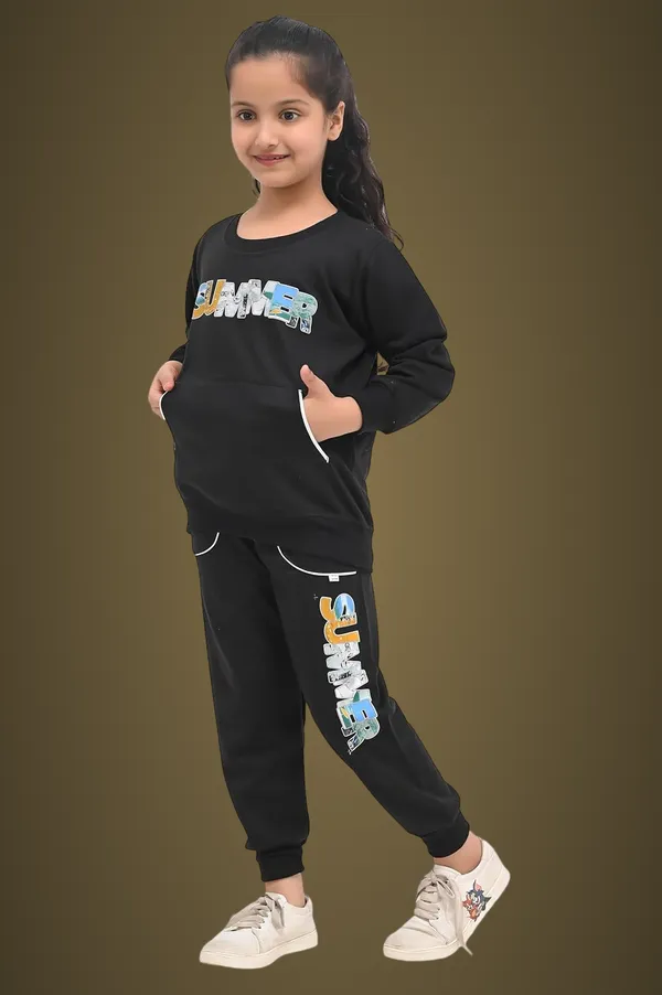 Black_Cotton_Blend_Permium_Clothing_Set_For_Girls