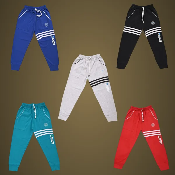 Multicolor_Cotton_Permium_Track_Pants_For_Unisex_Kids