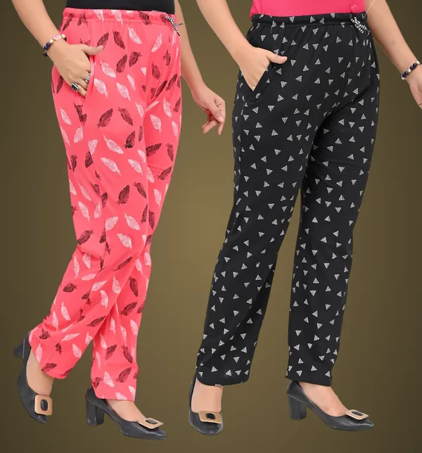 Pink_And_Black_Cotton_Permium_Pyjama_For_Women