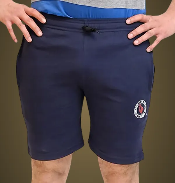 Navy_Blue_Cotton_Permium_Shorts_For_Men