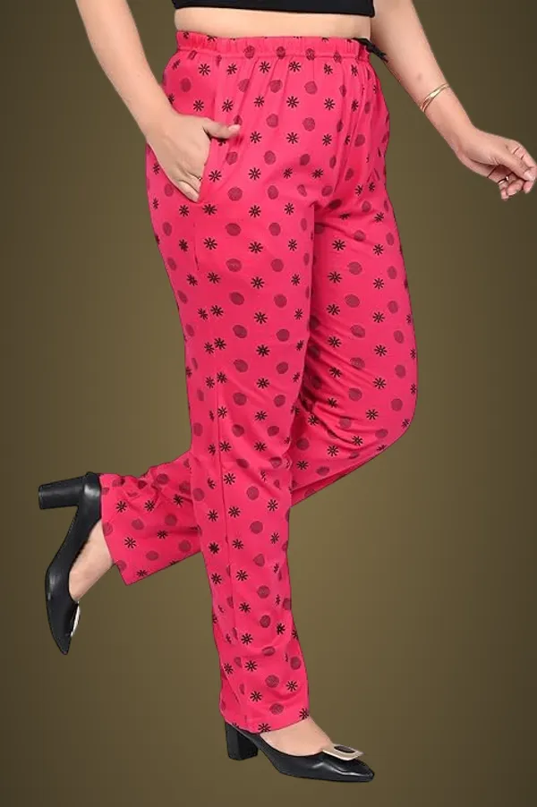 Pink_Cotton_Permium_Track_Pants_For_Women