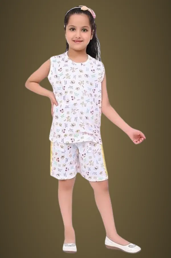 Yellow_Cotton_Permium_Night_Suit_For_Girls